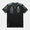 Jersey Mercedes Negra 2025 Mercedes 2025 Negra