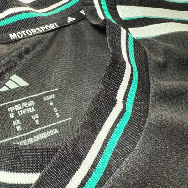 Jersey Mercedes Negra 2025 Mercedes 2025 Negra